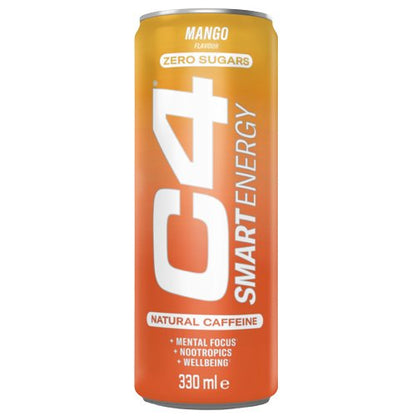 C4 Smart Energy 330ml Can (12 Pack) - Nutristore