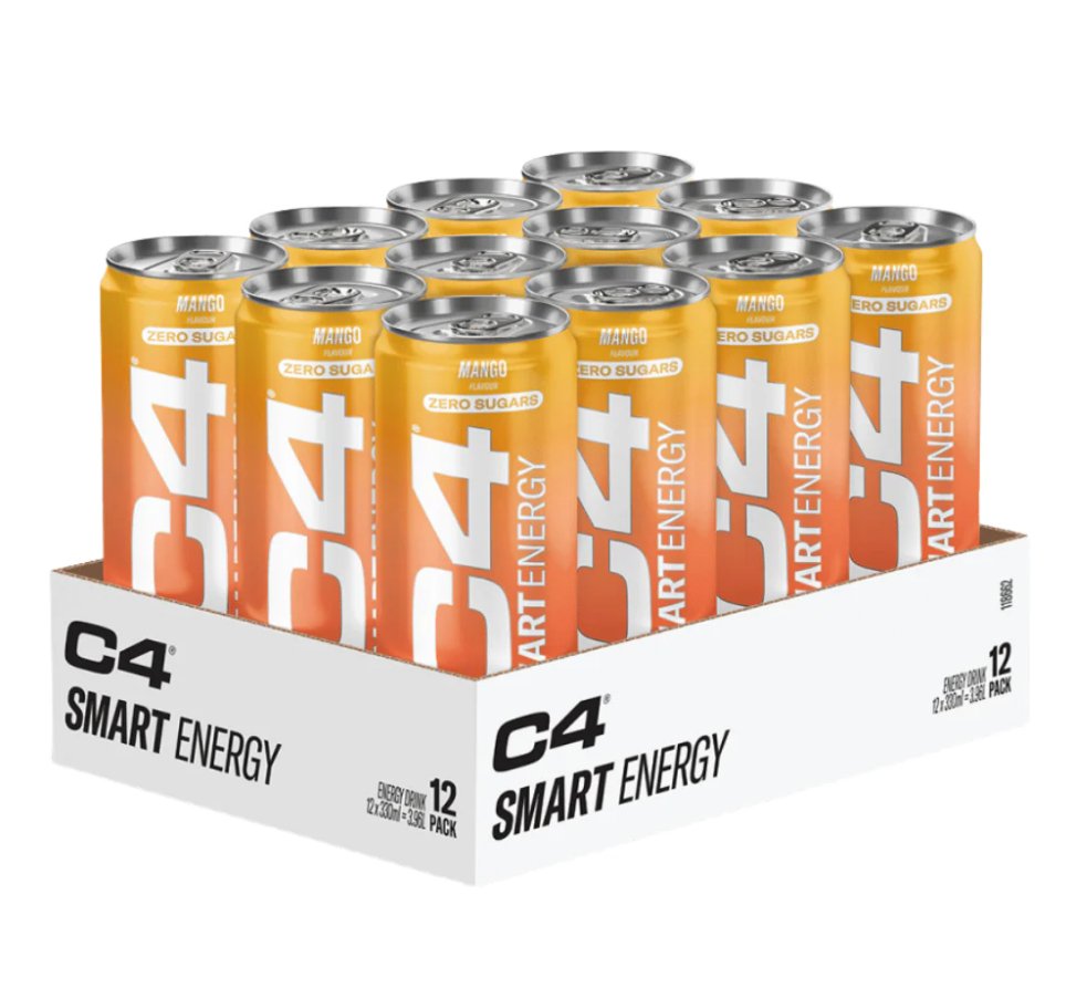 C4 Smart Energy 330ml Can (12 Pack) - Nutristore
