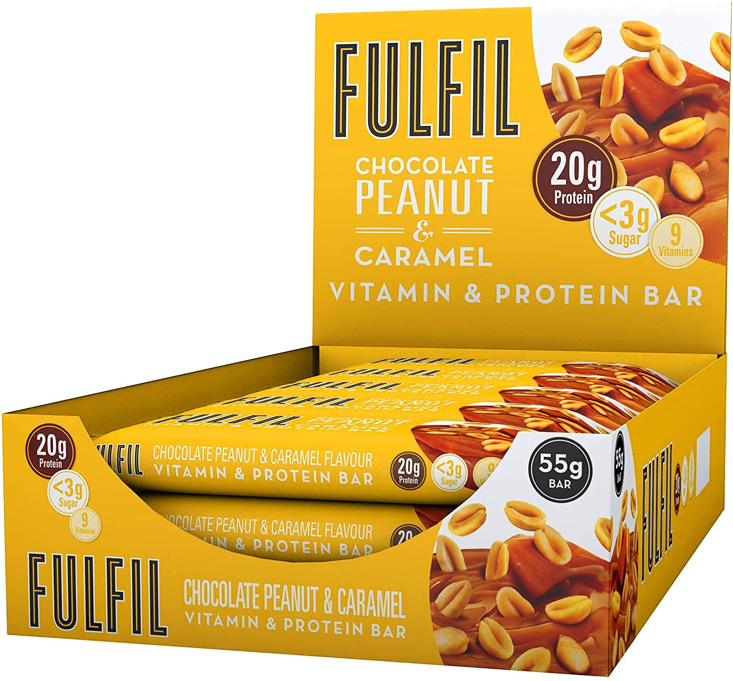 FULFIL Vitamin and Protein Bars (Box of 15) - NUTRISTORE