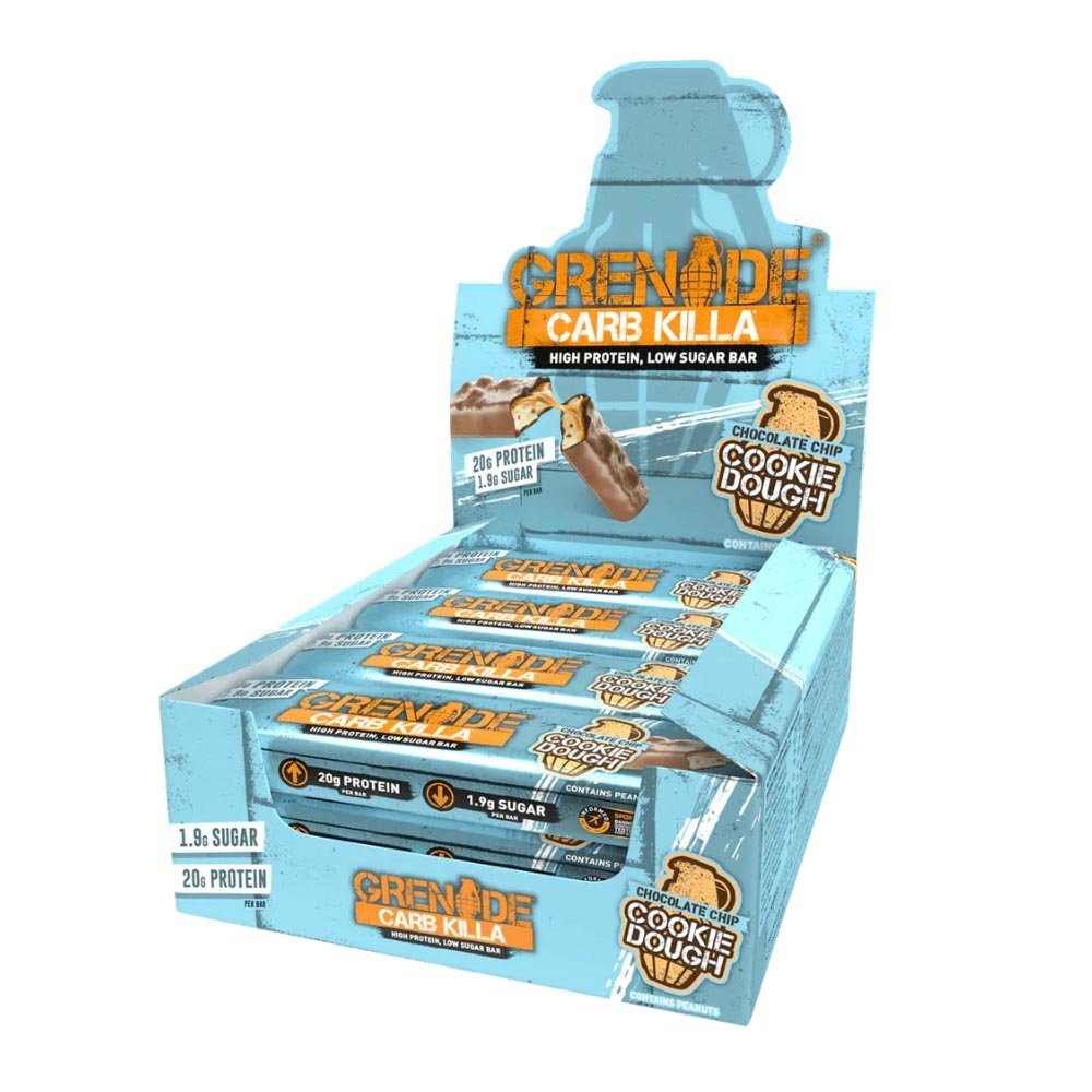 Grenade Carb Killa Protein Bar Box (12 x 60g) - NUTRISTORE