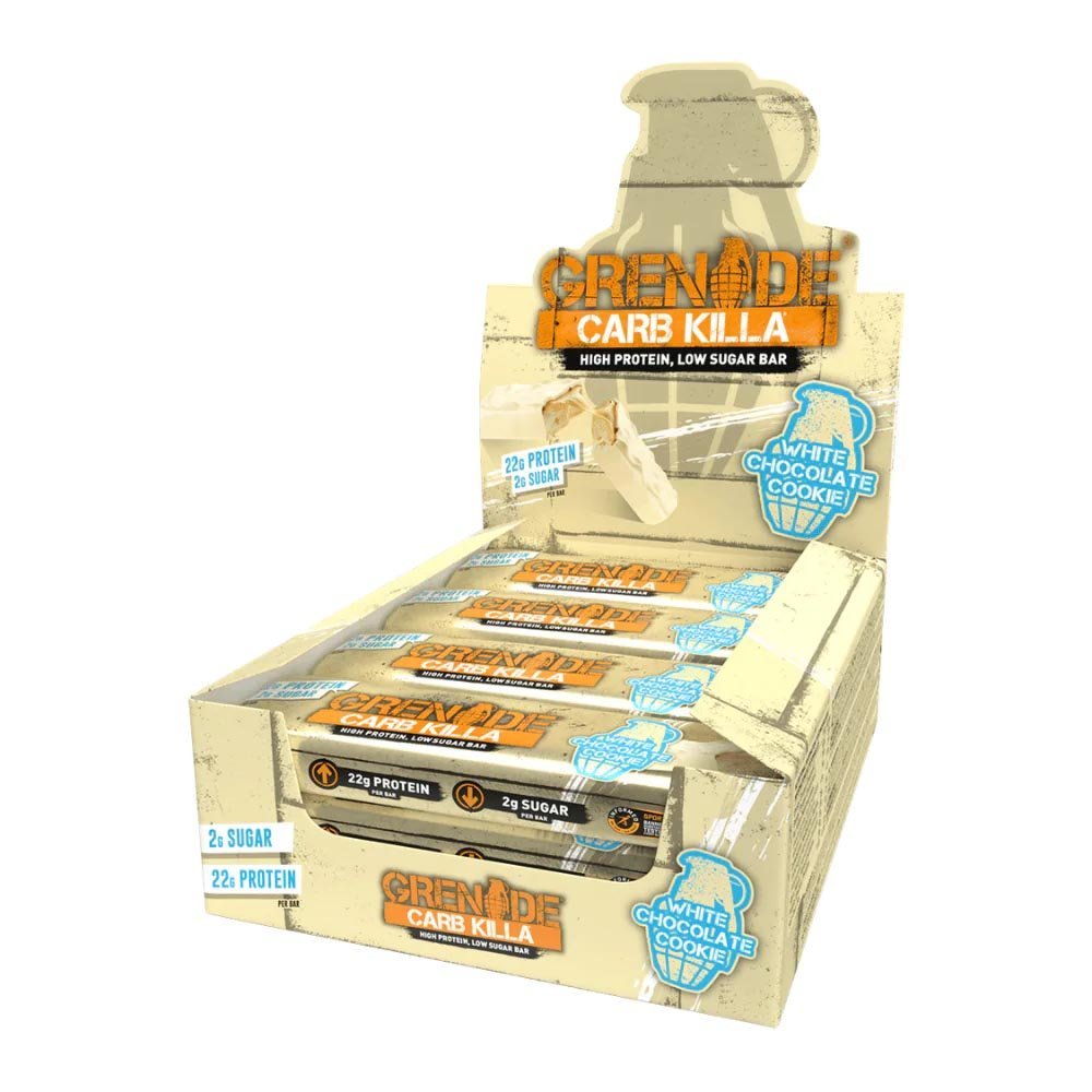 Grenade Carb Killa Protein Bar Box (12 x 60g) - NUTRISTORE