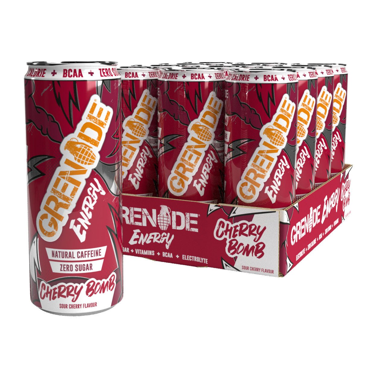 Grenade Energy Functional Drink 330ml Can (Case of 12) - Nutristore