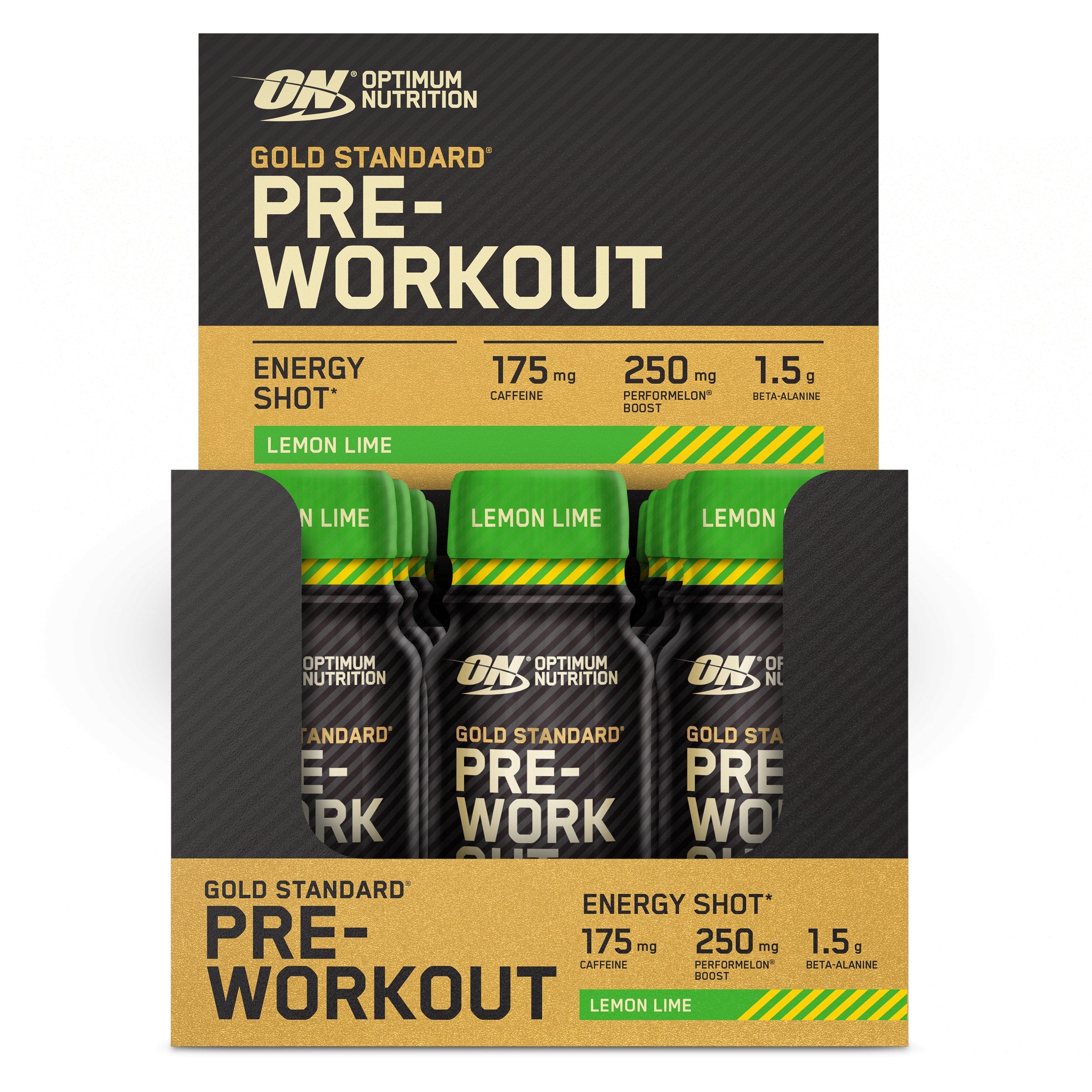Optimum Nutrition Gold Standard Pre Workout Shot 12 x 60ml - Nutristore