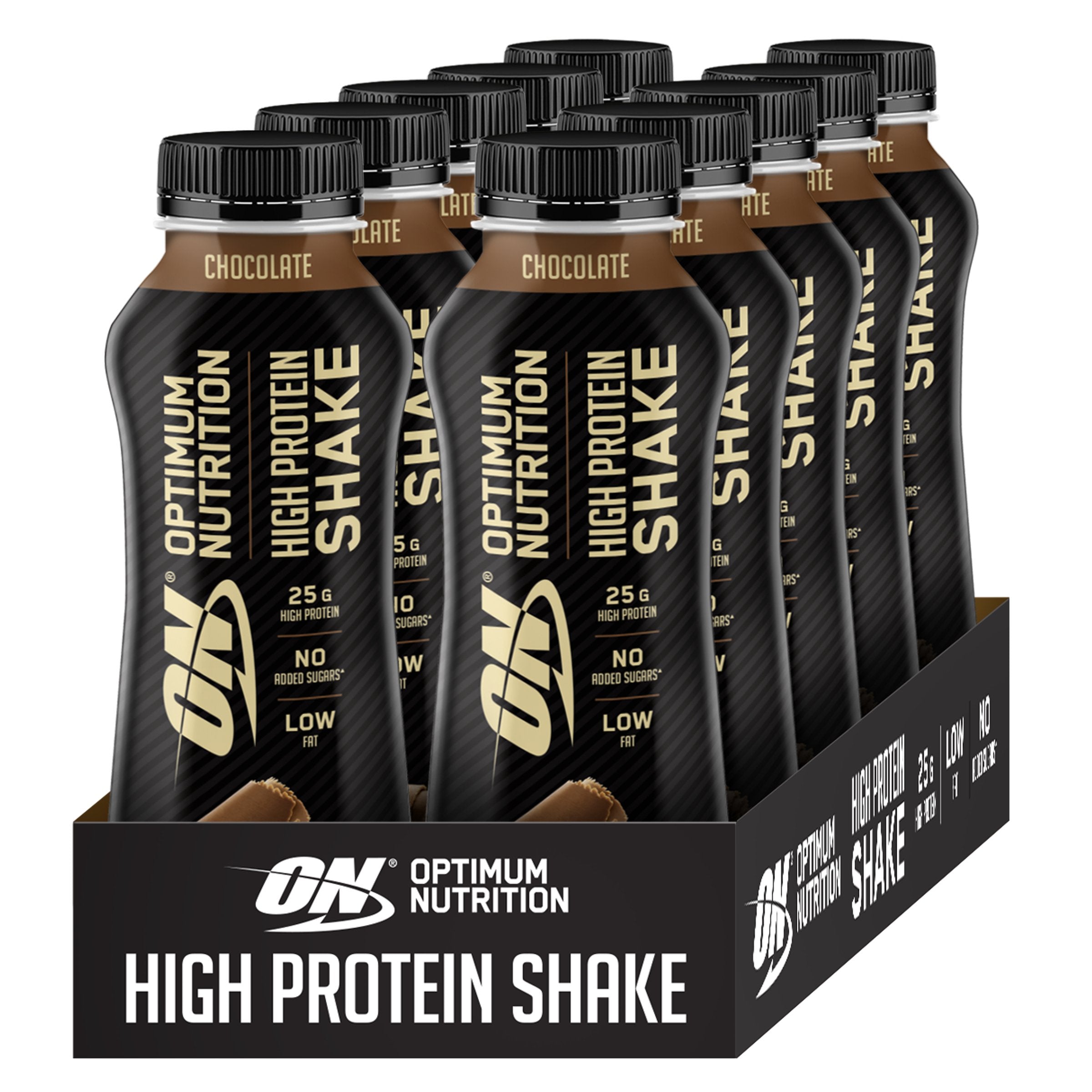 Optimum Nutrition High Protein Shake 25 (10 Pack) - Nutristore