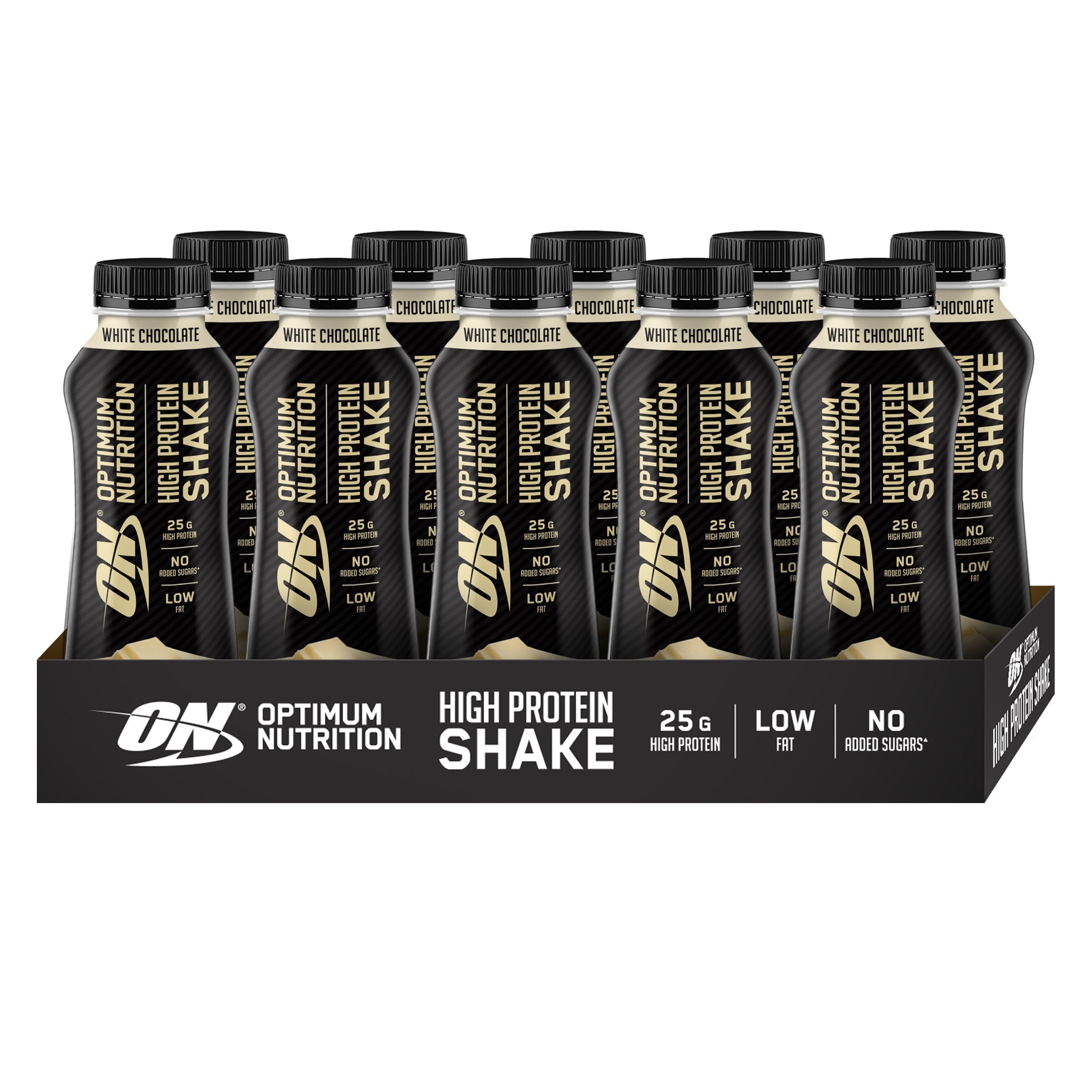 Optimum Nutrition High Protein Shake 25 (10 Pack) - Nutristore