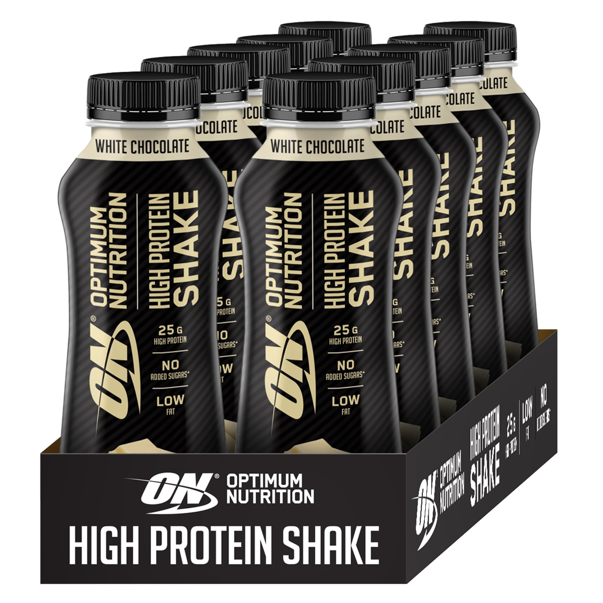 Optimum Nutrition High Protein Shake 25 (10 Pack) - Nutristore