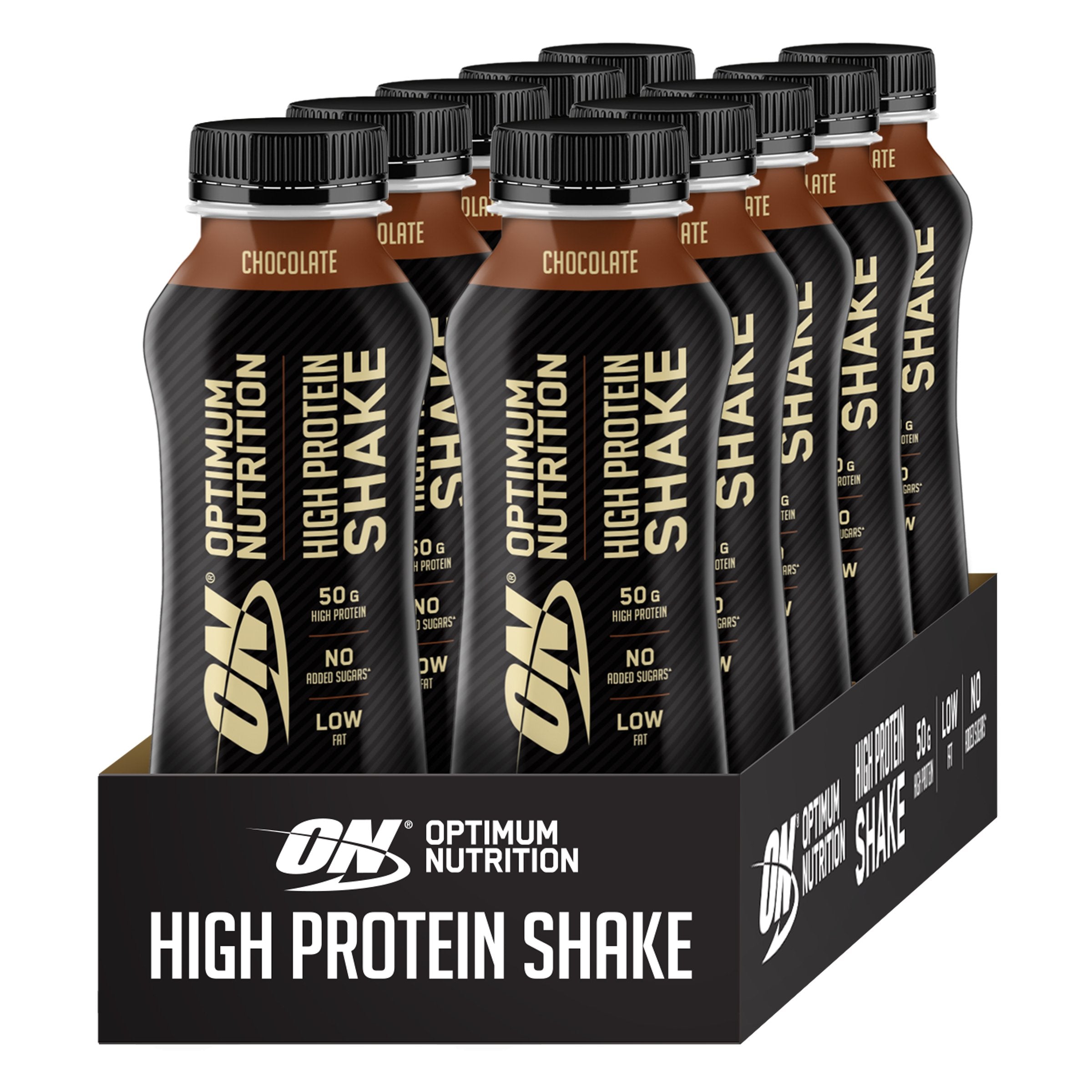 Optimum Nutrition High Protein Shake 50 (10 Pack) - Nutristore