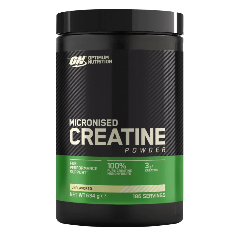 Optimum Nutrition Micronised Creatine Powder 634g (186 Servings) - Nutristore