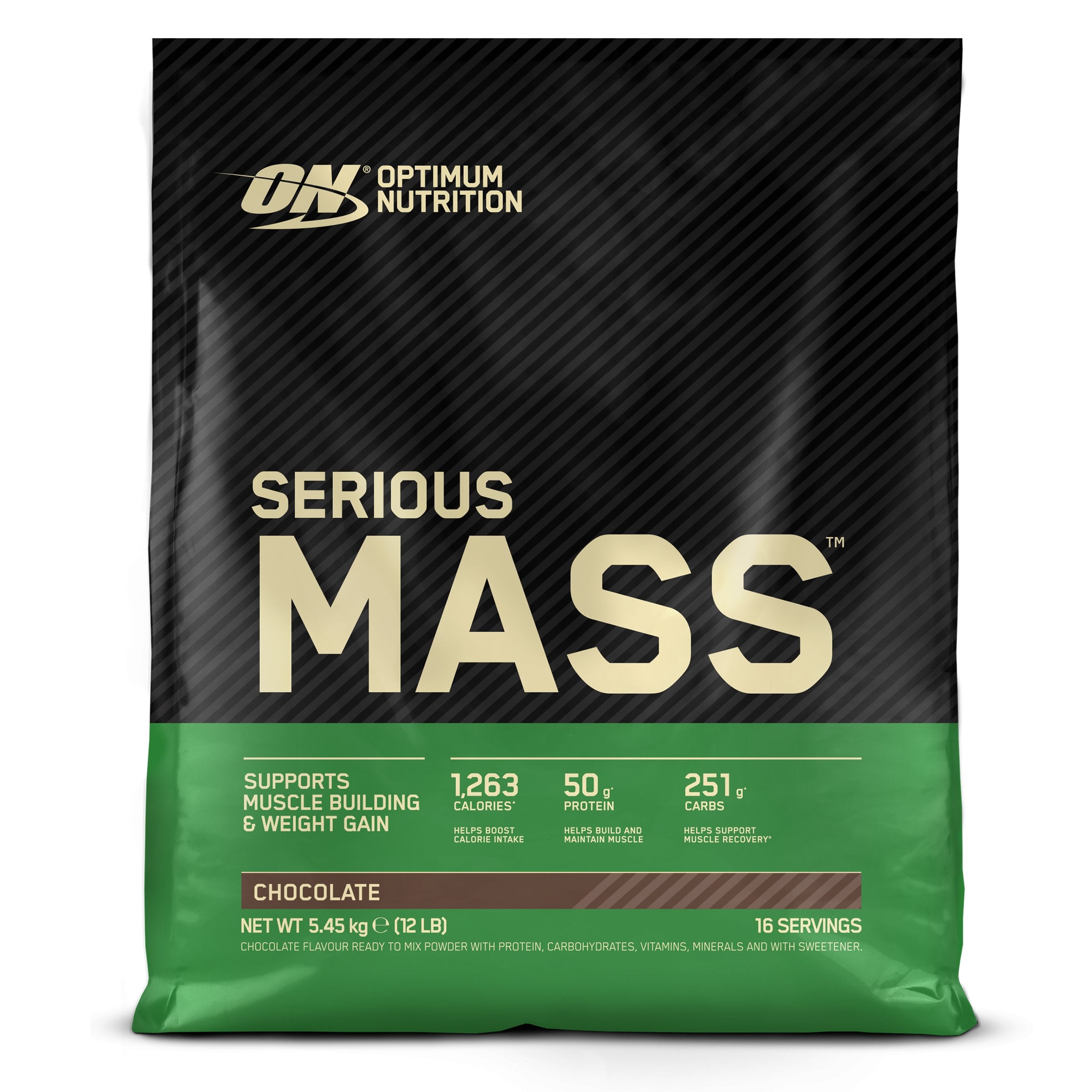 Optimum Nutrition Serious Mass (5.45kg Tub) - Nutristore