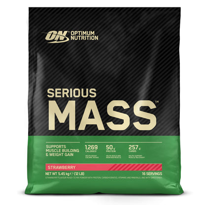 Optimum Nutrition Serious Mass (5.45kg Tub) - Nutristore