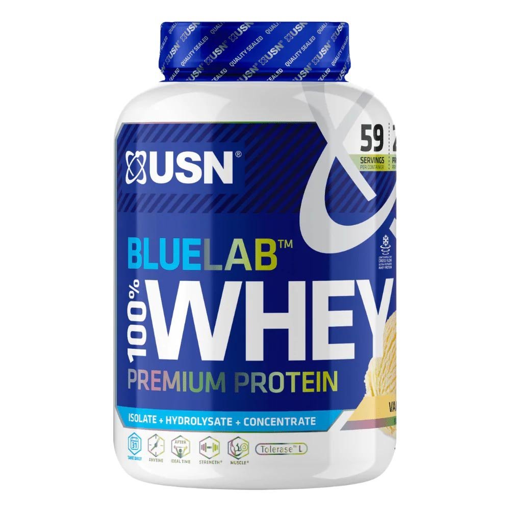 USN Blue Lab Whey Protein Powder 2kg - NUTRISTORE