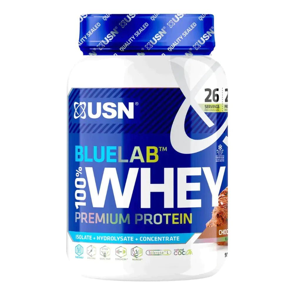 USN Blue Lab Whey Protein Powder 908g - Nutristore