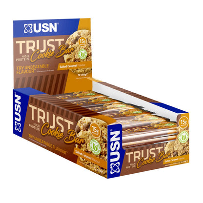 USN Trust Cookie Bar 60g (Box of 12) - Nutristore